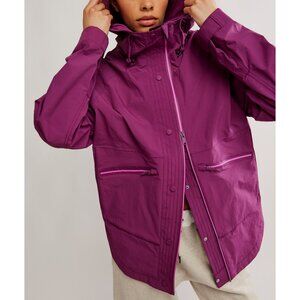 FP Movement by Free People Purple Hooded Shell Jacket